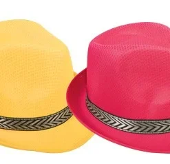 Alternative view of chapeau tissu borsalino 41670