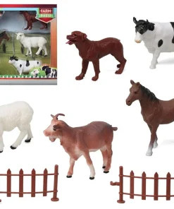 boite animaux de la ferme X 6