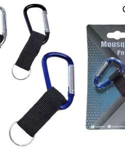 MOUSQUETON ALU+STRAP