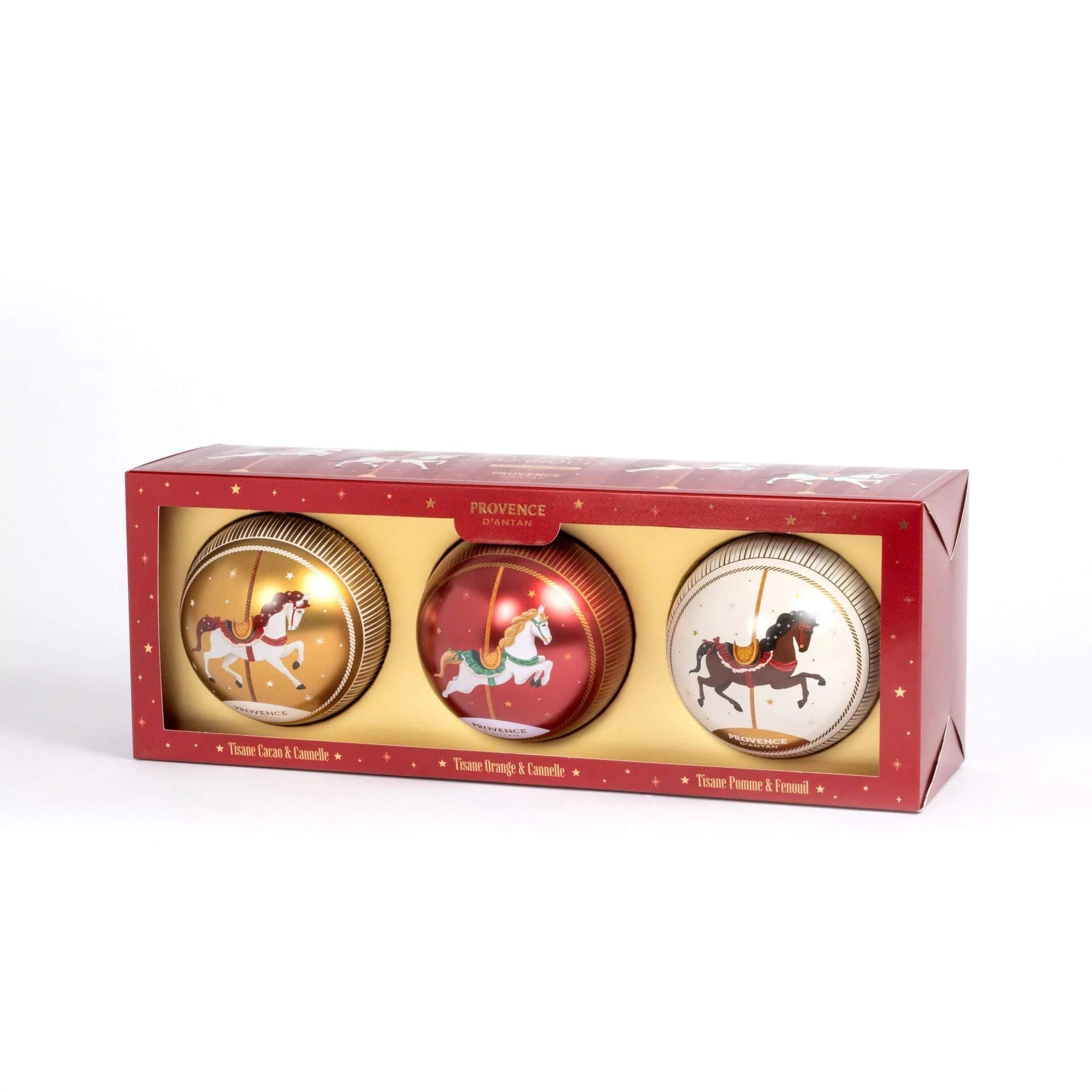 Coffret de 3 boules de noël tisanes féeriques – Image 4
