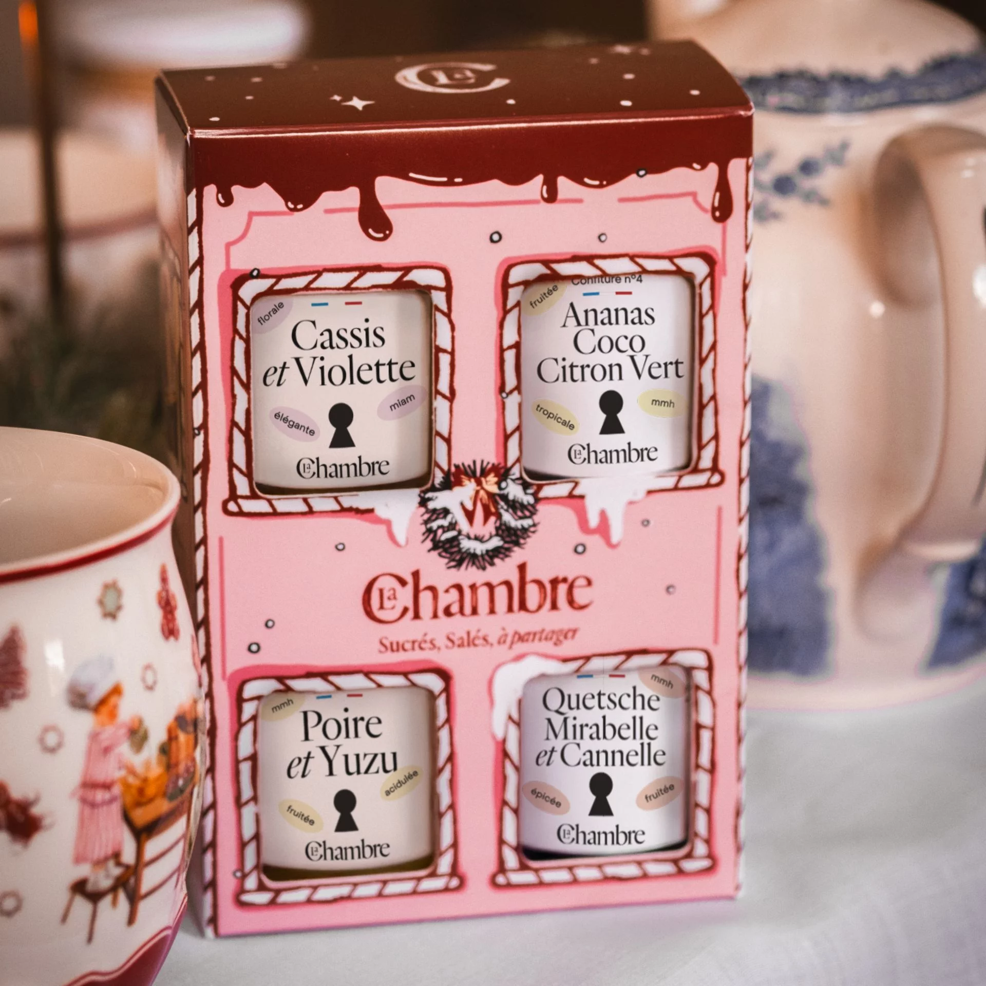 Coffret de 4 confitures de Noël – Image 2