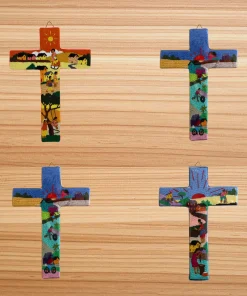 Croix brodée de Madagascar