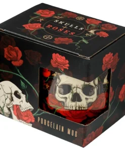 Alternative view of Mug en Porcelaine Skulls & Roses – Crâne