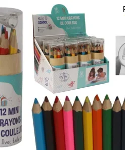 Alternative view of BOITE CRAYONS DE COULEUR MINI X12
