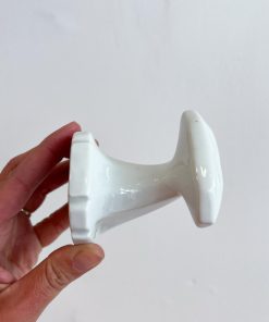 Patère en porcelaine