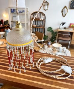 Alternative view of Lampe baladeuse – tulipe à breloques