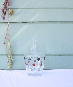 Alternative view of Carafe vintage décor enseignes de carte à jouer