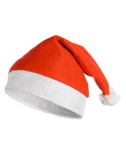 bonnet de noël feutrine avec pompon