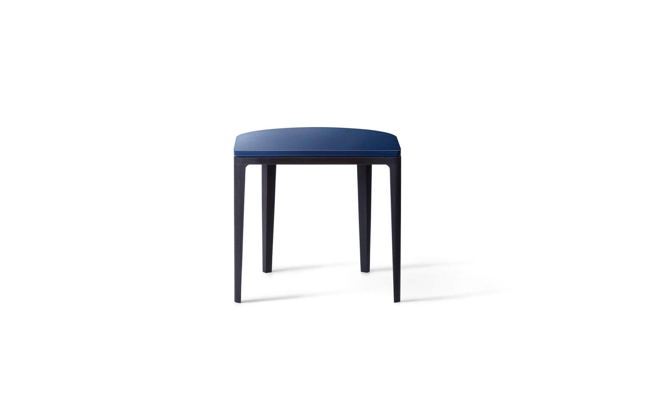 Chevet Vic – Chêne thermotraité & laque bleue – Image 2
